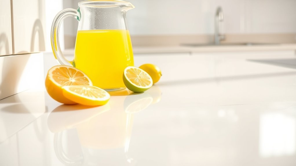 lemon brightens and deodorizes