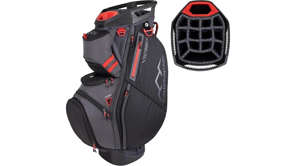 lightweight 14 way cart bag