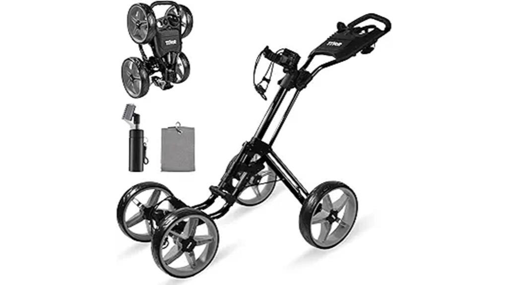 lightweight 4 wheel golf cart