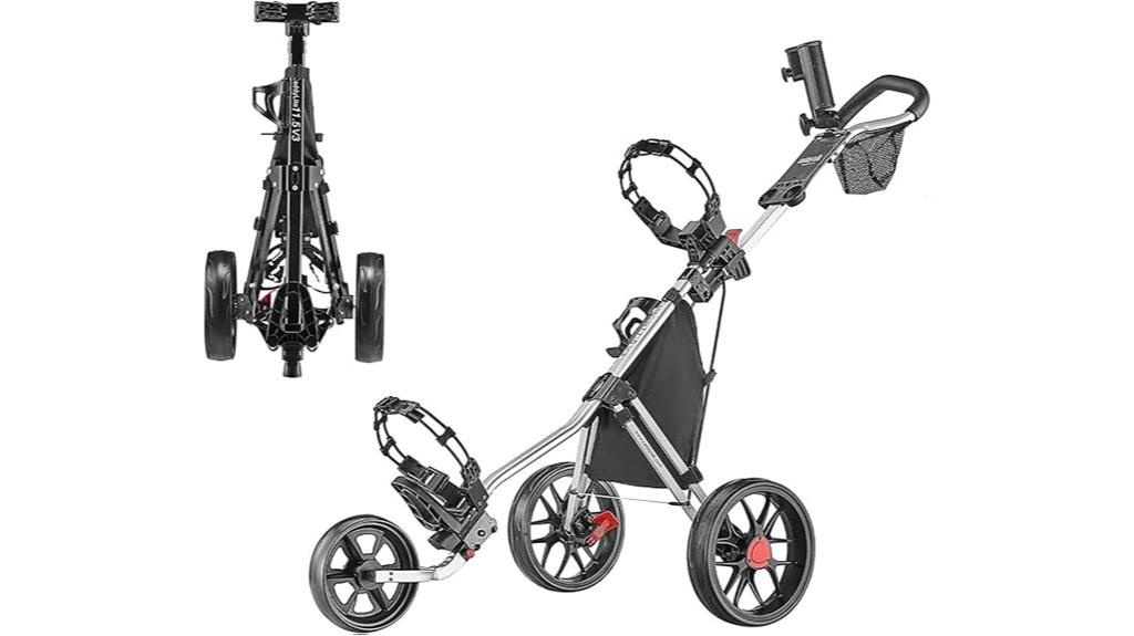 lightweight electric golf trolley