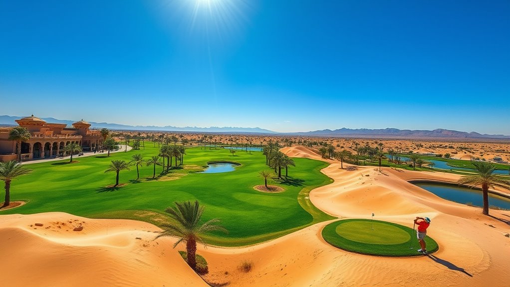 luxury golf amenities and services