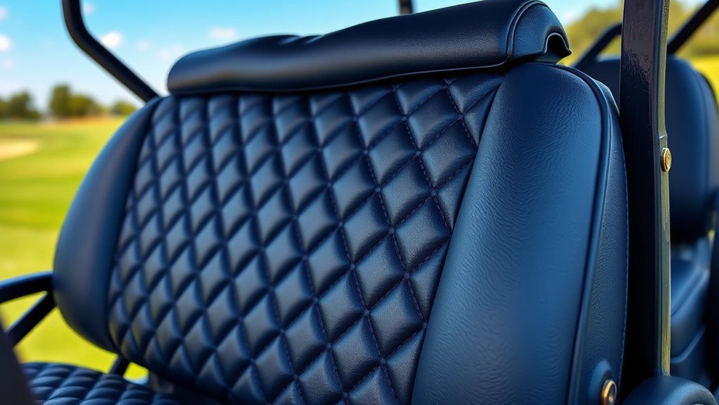 luxury golf cart seat covers