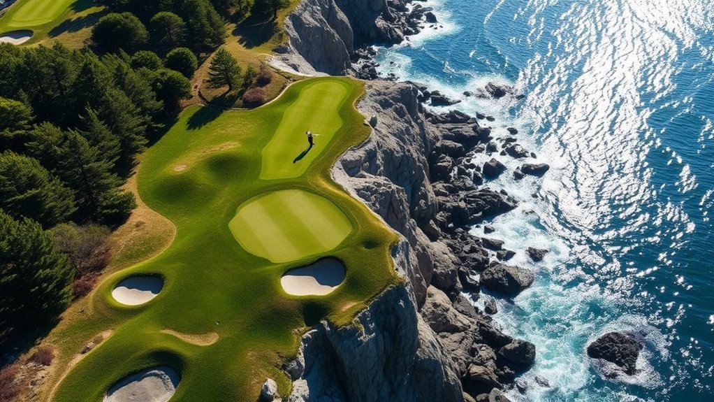 luxury scenic golf experience