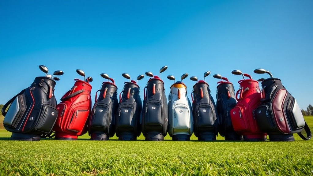 luxury sunday golf bag collection