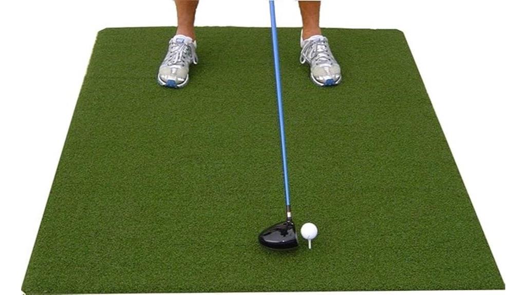 luxury tee golf mat