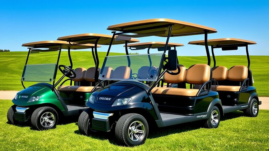 luxury used golf carts