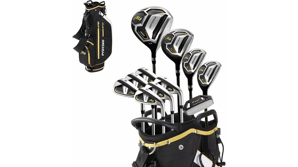 m8 men s 17 piece golf set