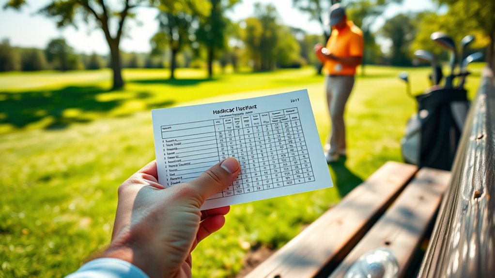 maintain and update handicap