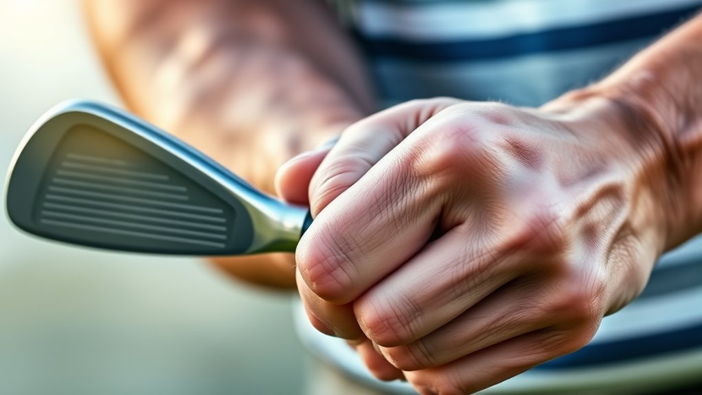 maintain consistent grip pressure