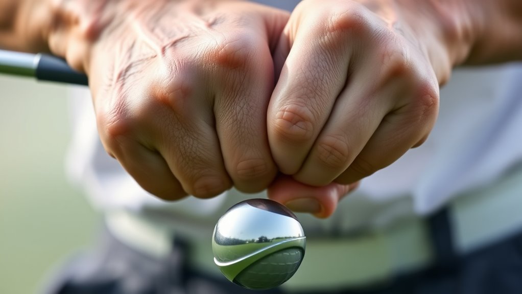 maintain relaxed consistent grip