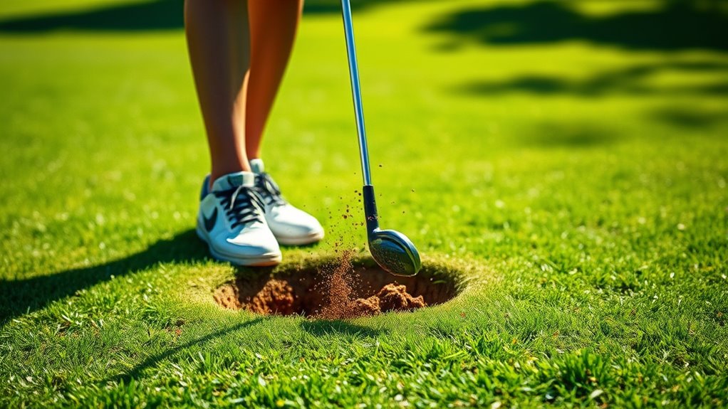 maintain smooth shallow swing