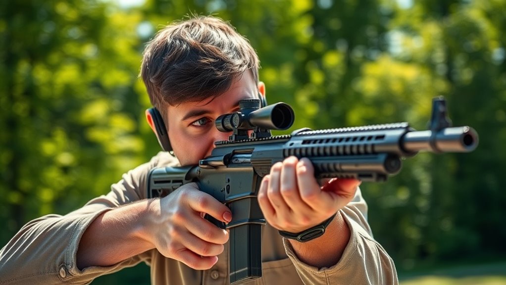 maintain stance trigger control