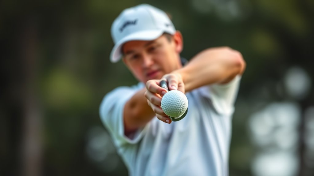 maintain steady swing rhythm