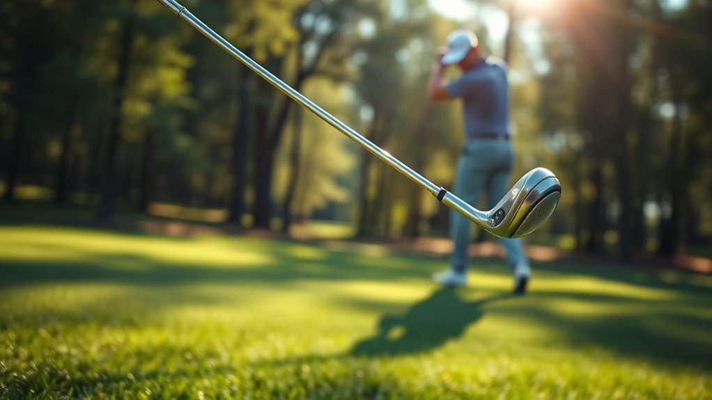 maintain steady swing rhythm