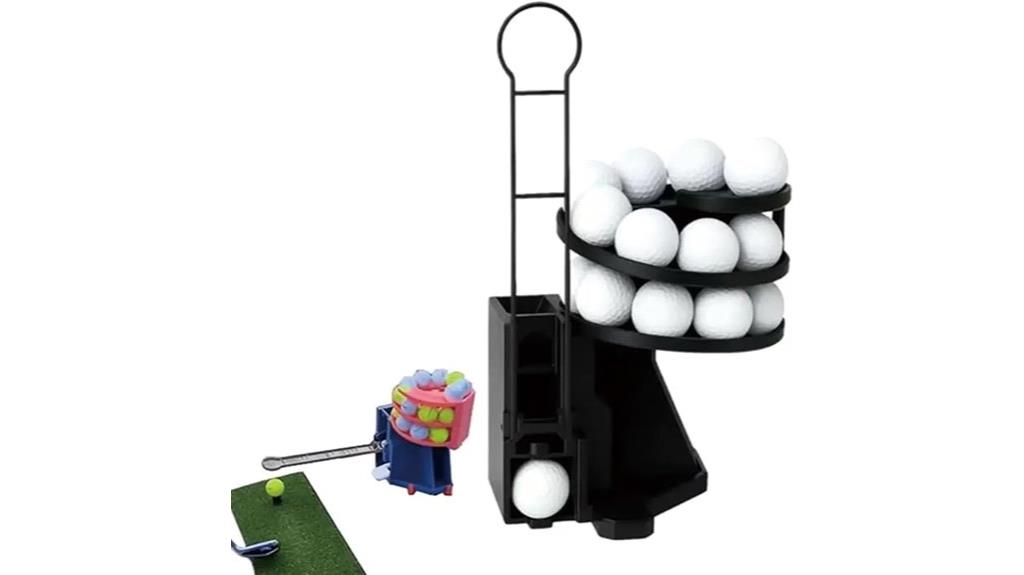 manual golf ball tee dispenser