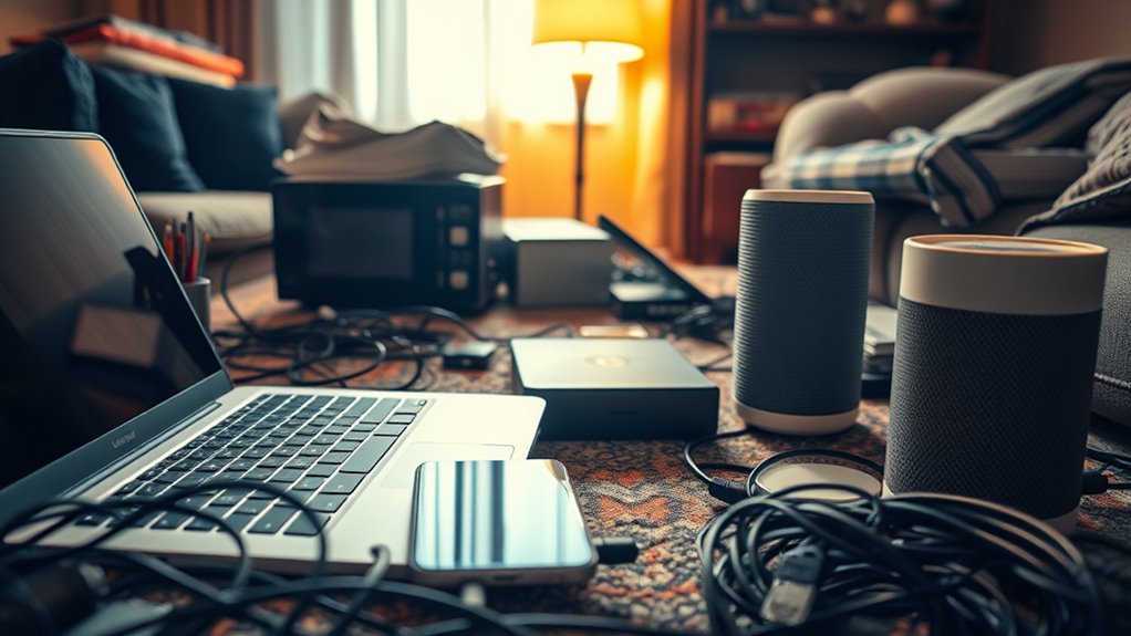 minimize device signal interference