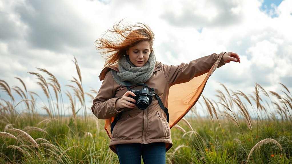 monitor and adjust wind conditions