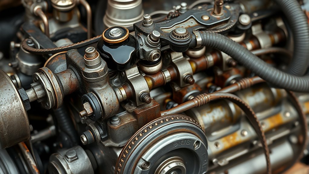 neglecting oil leads to damage