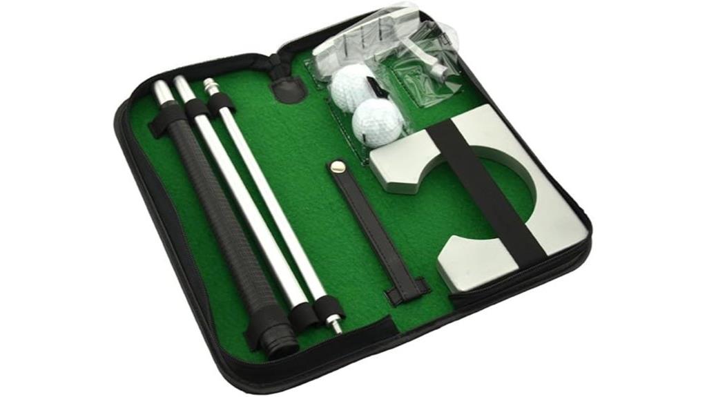 neon portable golf kit