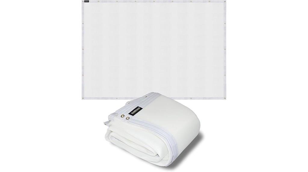 noise absorbing foam backing