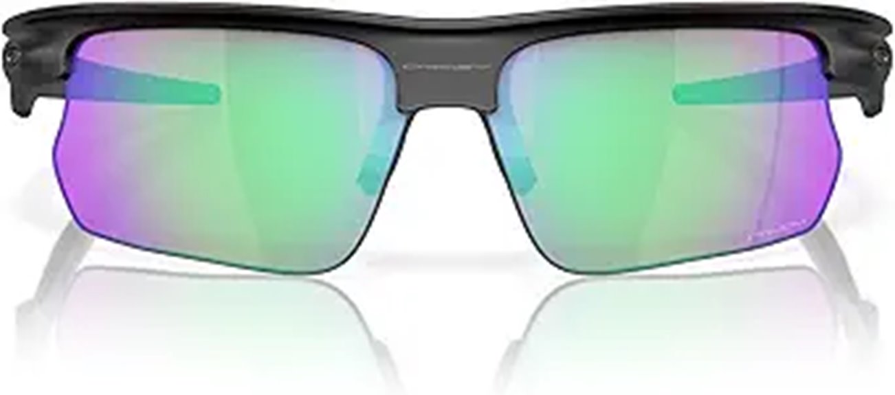 oakley bisphaera rectangular sunglasses