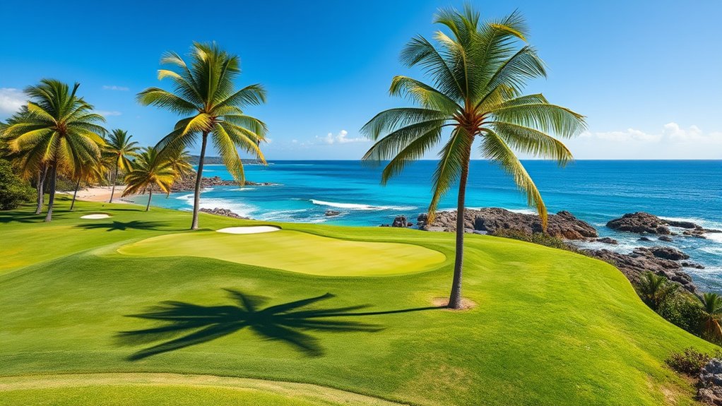 oceanfront island golf courses