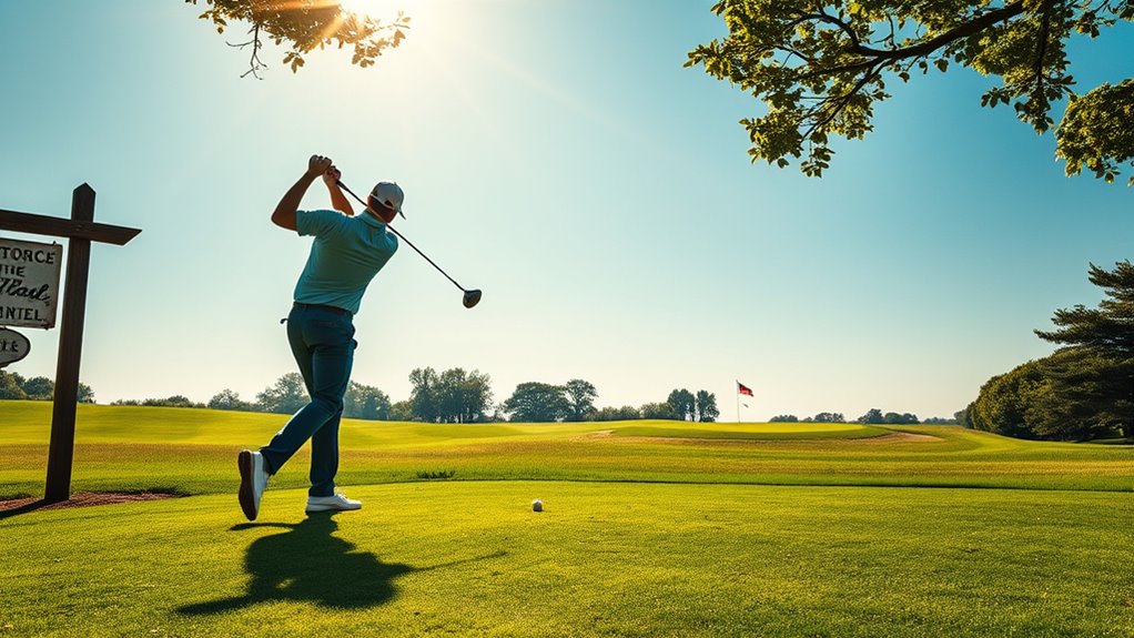 origin of cheerful golf term