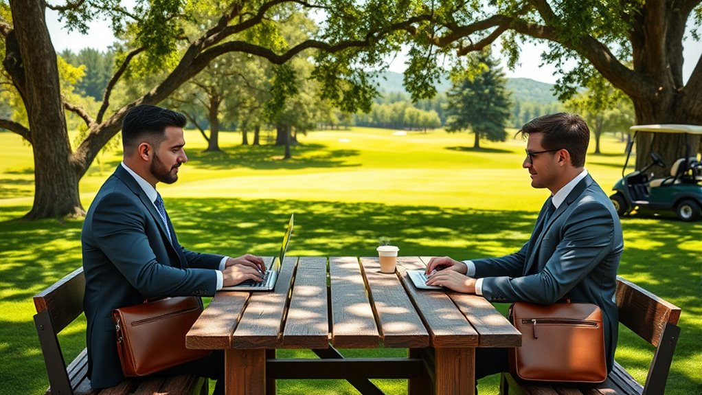 outdoor meetings foster authentic connections