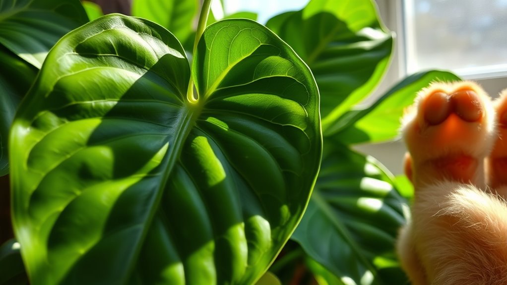 pet risk from toxic foliage