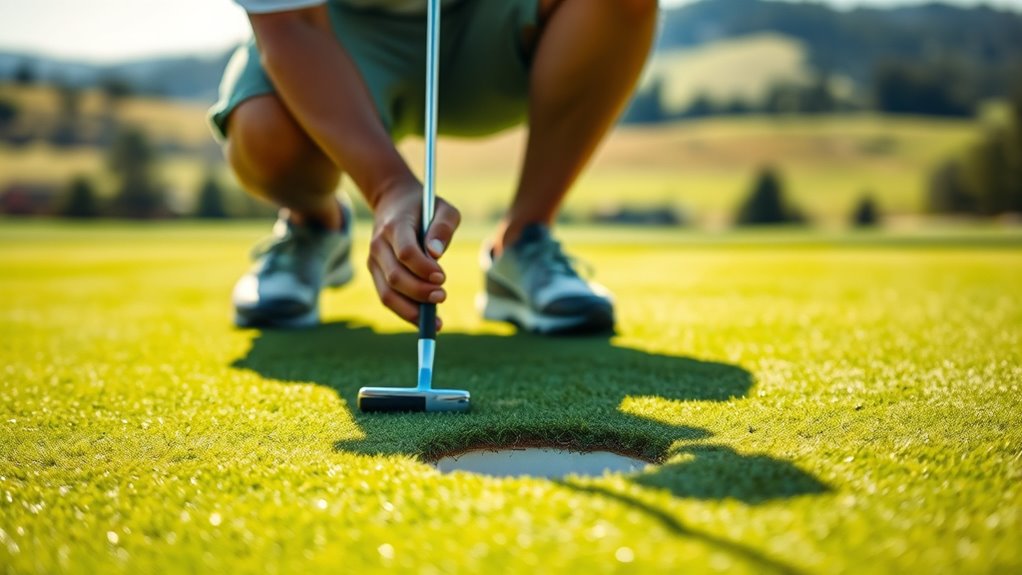 picture confident perfect putts