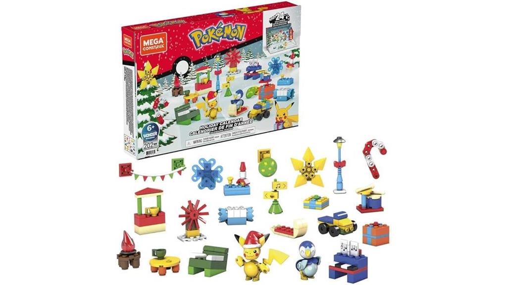 pokemon building toy set
