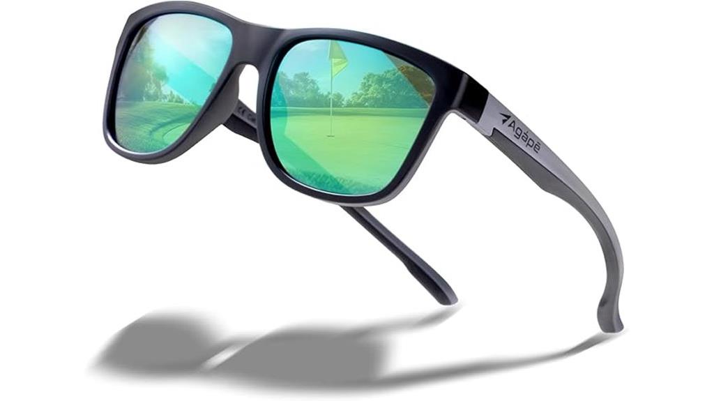 polycarbonate polarized golf sunglasses