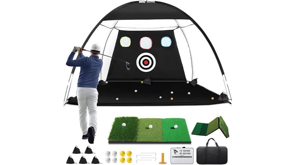 portable golf practice net