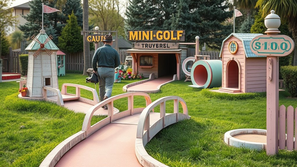 post war mini golf boom