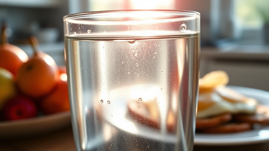 pre meal hydration aids digestion