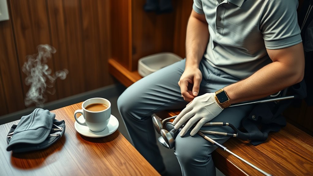 pre round routines and preparations