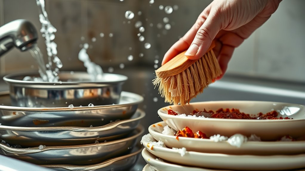 proper dishwashing and drying