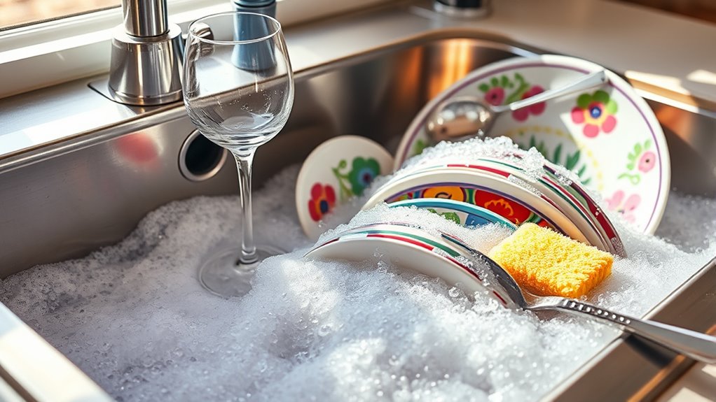 proper dishwashing technique