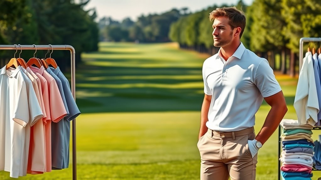 proper golf shirt attire