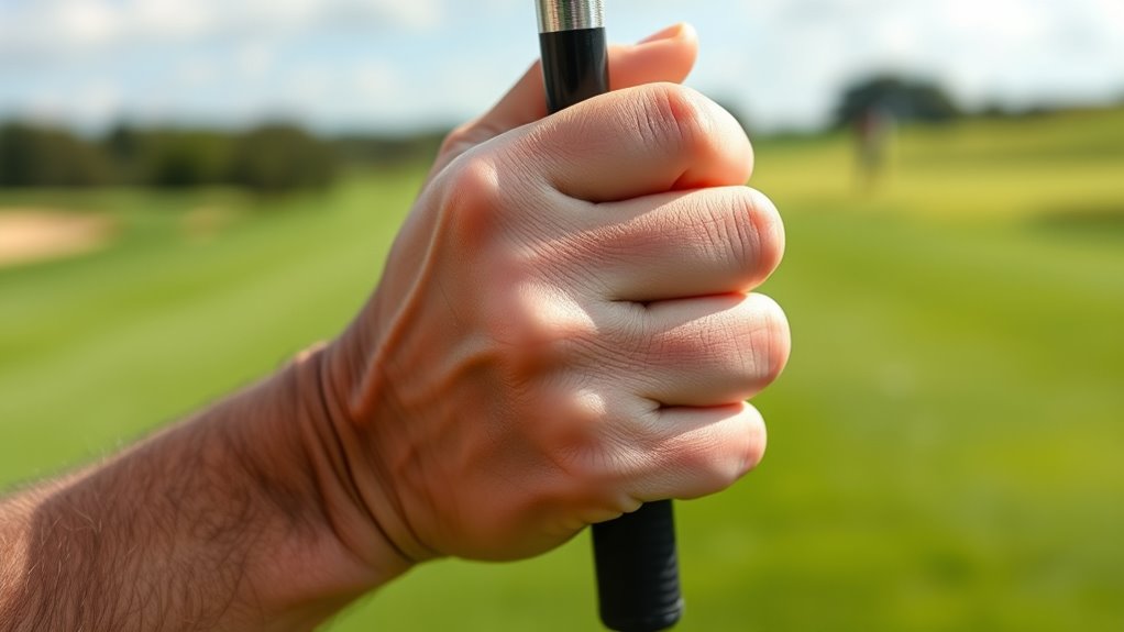 proper grip and hand alignment