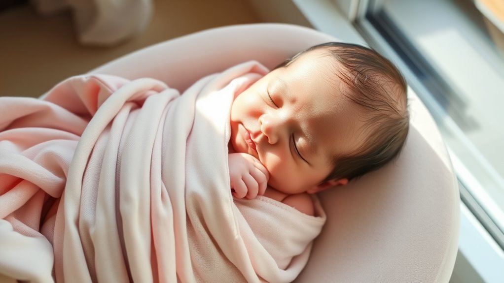 proper snug baby swaddling