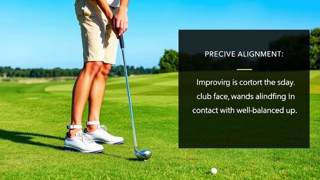 proper stance for clean contact