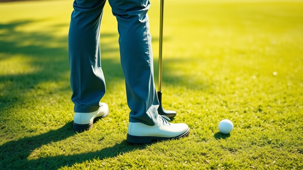 proper stance promotes consistent swings