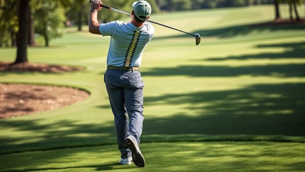 proper swing technique and warm up