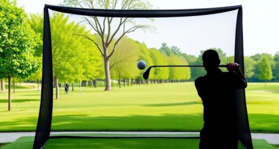 quiet golf practice nets