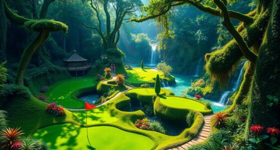 rainforest themed golf courses