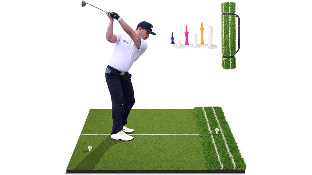 real feel golf mat