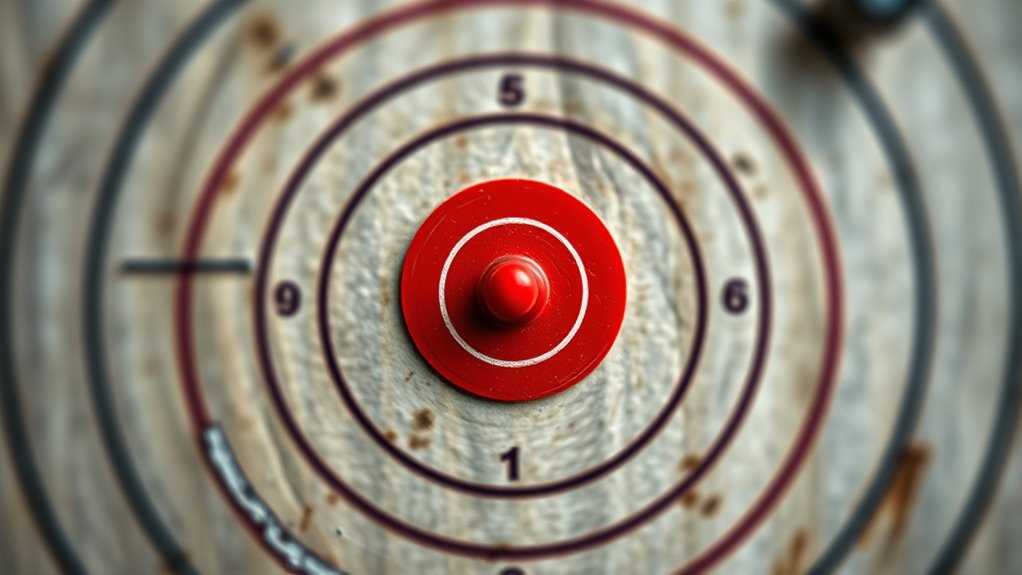 refine aim through smaller targets