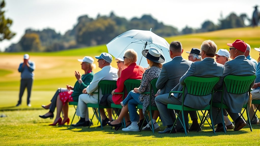 respectful and timely cheering