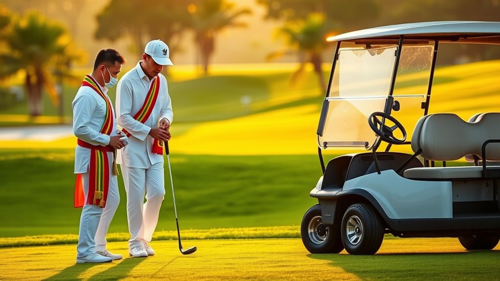 respectful caddie player relationships